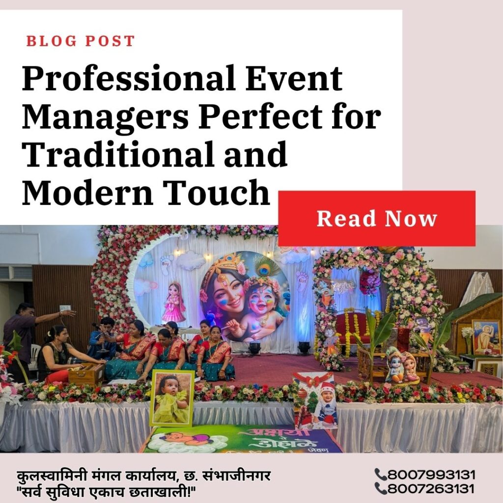 Professional Event Managers Perfect for Traditional and Modern Touch