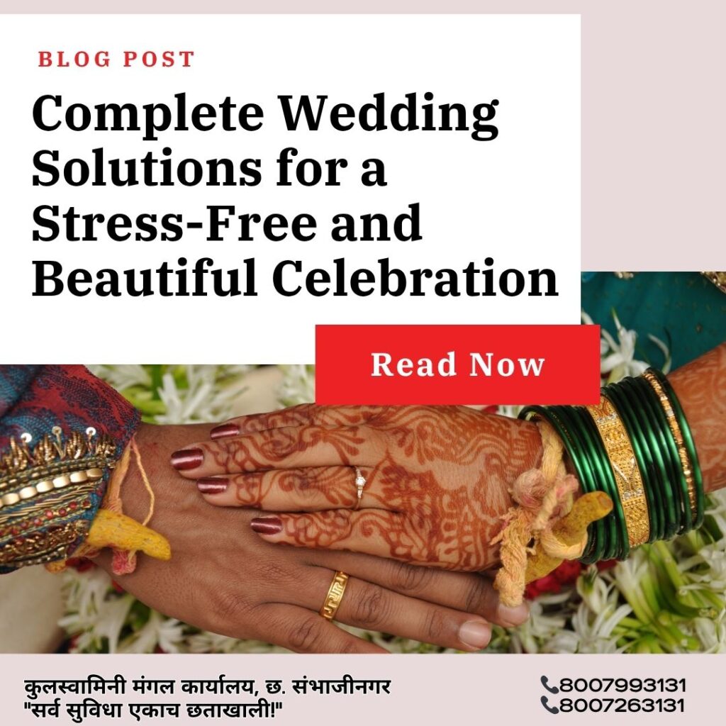 Complete Wedding Solutions for a Stress-Free and Beautiful Celebration