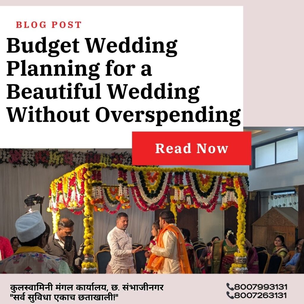Budget Wedding Planning for a Beautiful Wedding Without Overspending